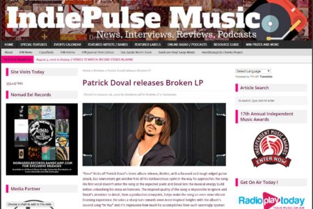 “Broken” Album Review by Indie...